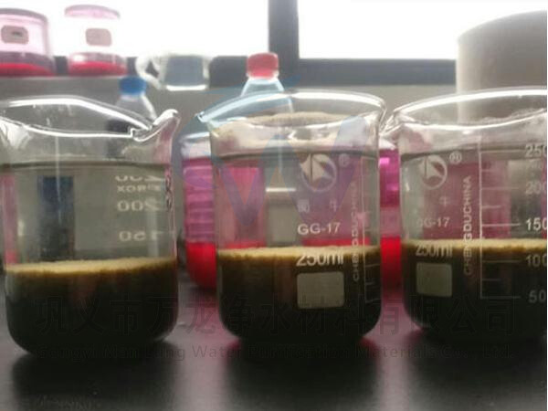 印染廠高效脫色劑污水處理效果